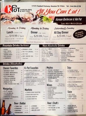 kpot houston|kpot restaurant menu.